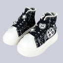 Haunted Bat Kawaii High Top Platform Sneakers – Women's Bat Bobo's House 