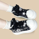 Haunted Bat Kawaii High Top Platform Sneakers – Women's Bat Bobo's House 