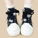 Haunted Bat Kawaii High Top Platform Sneakers – Women's Bat Bobo's House 