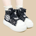 Haunted Bat Kawaii High Top Platform Sneakers – Women's Bat Bobo's House 