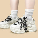 Haunted Ghost Charm Dark Kawaii Chunky Sneakers – Unisex Floral Bobo's House 