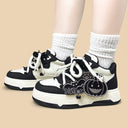 Haunted Kawaii Pumpkin Mid Top Shoes - Unisex Ghost Bobo's House 