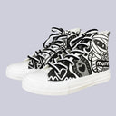 Hi Mummy Graphic High Top Canvas Shoes - Unisex Mummy Bobo's House 