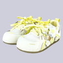 Honey Buzzley Bumblebee White Mesh Sneakers – Women’s Bumblebee Bobo's House 