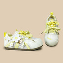 Honey Buzzley Bumblebee White Mesh Sneakers – Women’s Bumblebee Bobo's House 