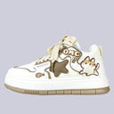 Hungry Neko Mocha Chunky Mid Top Shoes - Women's Cat Bobo's House US 5 | EU 35 