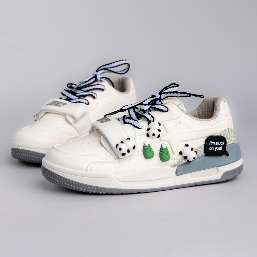 I&#39;m Stuck on You Panda Velcro Chunky Shoes - Women&#39;s Bobo&#39;s House 