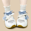 Jellie Baby Blue Retro Runner Sneakers – Women's Jellyfish Bobo's House 