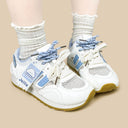 Jellie Baby Blue Retro Runner Sneakers – Women's Jellyfish Bobo's House 