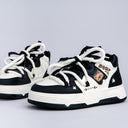 Kawaii Bear Chunky Mid Top Shoes - Women's Bobo's House 