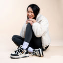Kawaii Bear Chunky Mid Top Shoes - Women's Bobo's House 