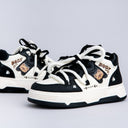 Kawaii Bear Chunky Mid Top Shoes - Women's Bobo's House 