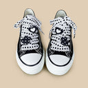 Kawaii Bunny Lace Bow Low Top Canvas Shoes - Unisex Bunny Bobo's House 