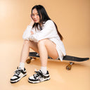 Kawaii Cat Chunky Black Shoes - Unisex Bobo's House 