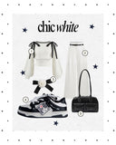 Kawaii Cat Chunky Black Shoes - Unisex Cat Bobo's House 