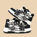 Kawaii Cat Gang Chunky Mid Top Shoes - Unisex Cat Bobo's House 