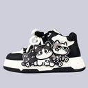 Kawaii Cat Gang Chunky Mid Top Shoes - Unisex Cat Bobo's House M 3 | W 5 | EU 35 