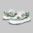 Kawaii Crown Frog Prince Casual Green Shoes - Women's Frog Bobo's House 