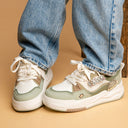 Kawaii Crown Frog Prince Casual Green Shoes - Women's Frog Bobo's House 