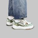 Kawaii Crown Frog Prince Casual Green Shoes - Women's Frog Bobo's House 