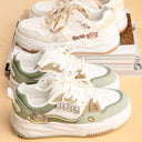 Kawaii Crown Frog Prince Casual Green Shoes - Women's Frog Bobo's House 