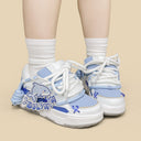 Kawaii Dolphin Dream Chunky Sneakers - Unisex Dolphin Bobo's House 