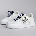 Kawaii Friendly Puppy Casual White Shoes - Unisex Bobo's House 
