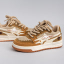 Kawaii Friendly Puppy Chunky Brown Shoes - Unisex Bobo's House 