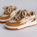 Kawaii Miao Kitty Chunky Brown Shoes - Unisex Bobo's House 