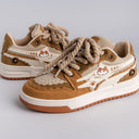 Kawaii Miao Kitty Chunky Brown Shoes - Unisex Bobo's House 