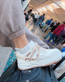 Kawaii Miao Miao Kitty White Sneakers - Women's 0 Bobo's House 