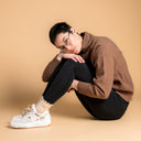 Kawaii Miao Miao Kitty White Sneakers - Women's 0 Bobo's House 