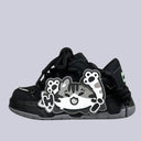 Kawaii Neko Midnight Black Chunky Shoes - Unisex Shark Bobo's House M 3.5 | W 5.5 | EU 36 