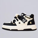 Kawaii Panda Chunky Mid Top Shoes - Women's Bear Bobo's House 