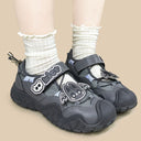 Kitt Chibi Bat Mary Jane Chunky Sneakers - Women's Bat Bobo's House 