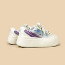 Lavender Daydream Print Chunky Sneakers - Women's Floral Bobo's House 