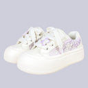 Lilac Floral Dream Chunky Sneakers - Women's Floral Bobo's House 