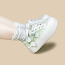 Lily of the Valley Chunky Sneakers - Women's Floral Bobo's House 