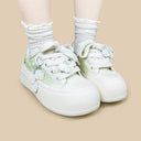 Lily of the Valley Chunky Sneakers - Women's Floral Bobo's House 