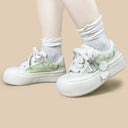 Lily of the Valley Chunky Sneakers - Women's Floral Bobo's House 