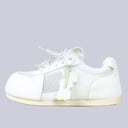 Lily of the Valley White Mesh Sneakers – Women’s Floral Bobo's House 