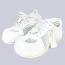 Lily of the Valley White Mesh Sneakers – Women’s Floral Bobo's House US 5 | EU 35 