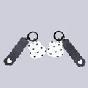 Little Black Bunny Shoe Charms Set Bunny Bobo's House 1 Set 
