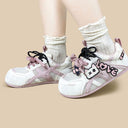 Lovesick Kawaii Cat White Mesh Sneakers – Women’s Cat Bobo's House 