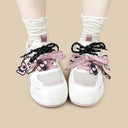 Lovesick Kawaii Cat White Mesh Sneakers – Women’s Cat Bobo's House 