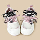 Lovesick Kawaii Cat White Mesh Sneakers – Women’s Cat Bobo's House 