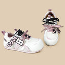 Lovesick Kawaii Cat White Mesh Sneakers – Women’s Cat Bobo's House 