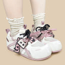 Lovesick Kawaii Cat White Mesh Sneakers – Women’s Cat Bobo's House 