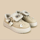 Loving Bear Chunky Beige Foldover Shoes - Women's Bear Bobo's House 