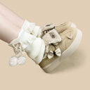 Loving Bear Chunky Beige Foldover Shoes - Women's Bear Bobo's House 